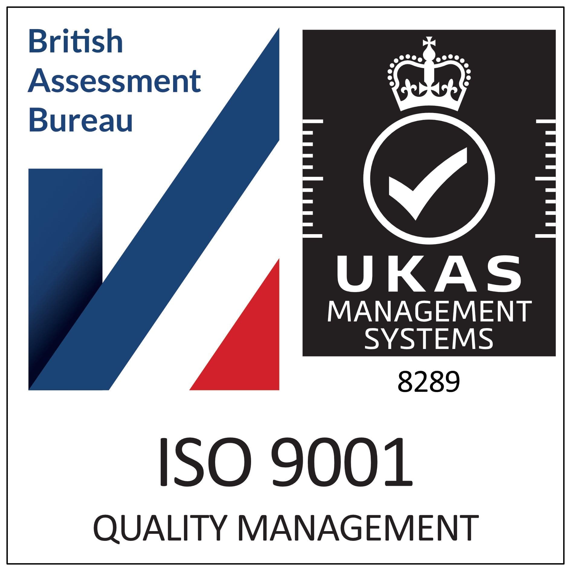 UKAS accredited ISO certification